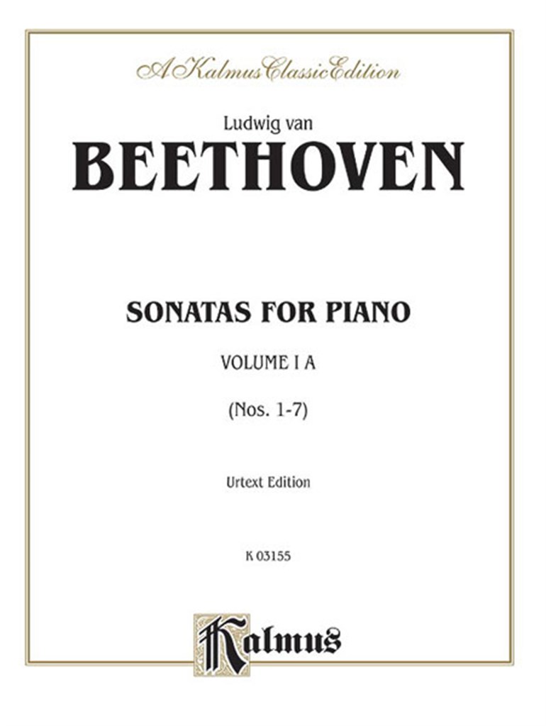 Sonatas (Urtext), Volume IA